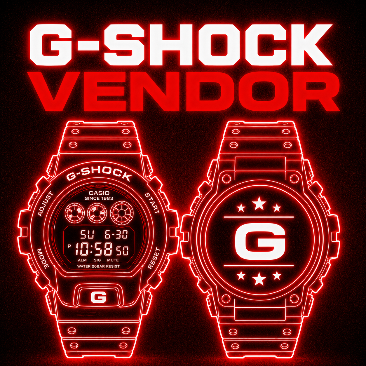 G Shock Vendor